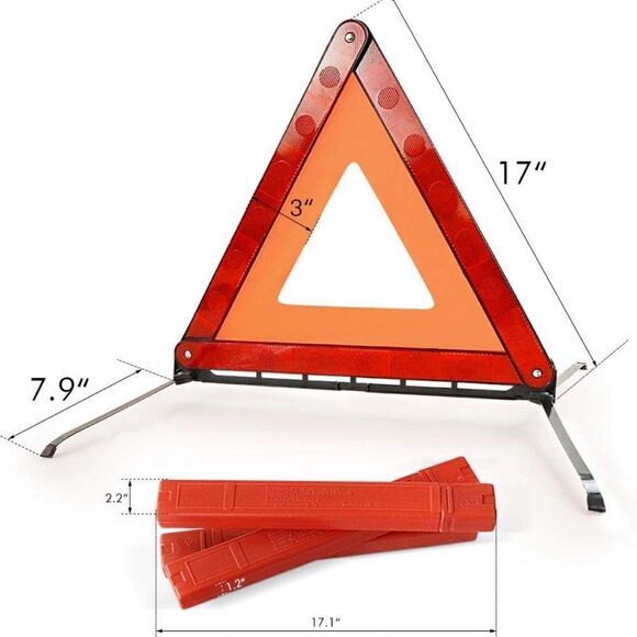 Reflective Safety Triangles  - Picture 2 of 7